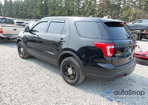 2018 Ford Police Interceptor from USA, damaged, VIN 1FM5K8AR1JGC76283